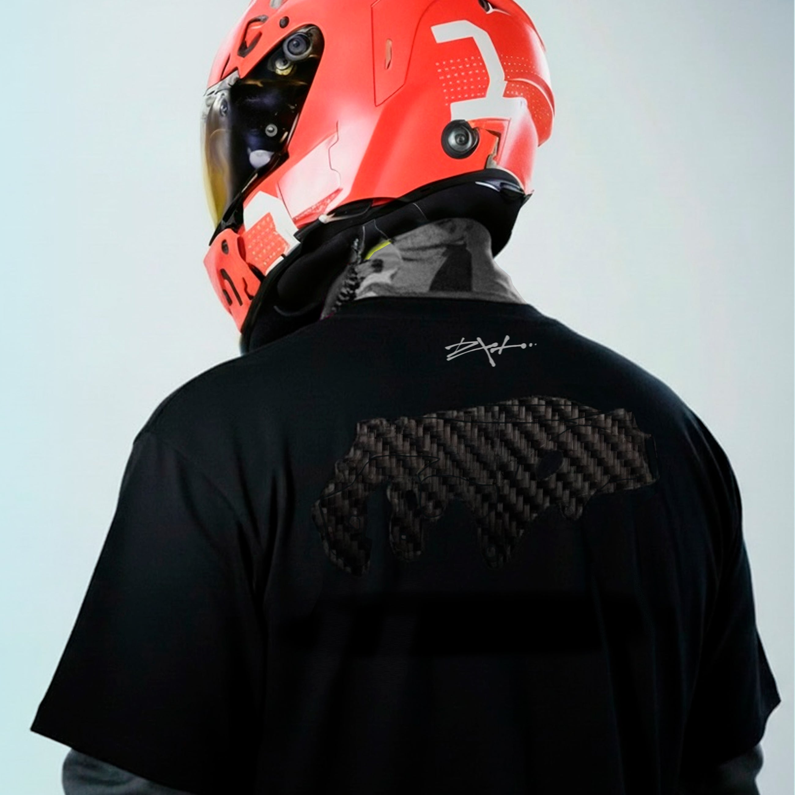 CARBONIZED | Unisex Oversized – HP4 Race Inspired Motorsport T-Shirt – Black