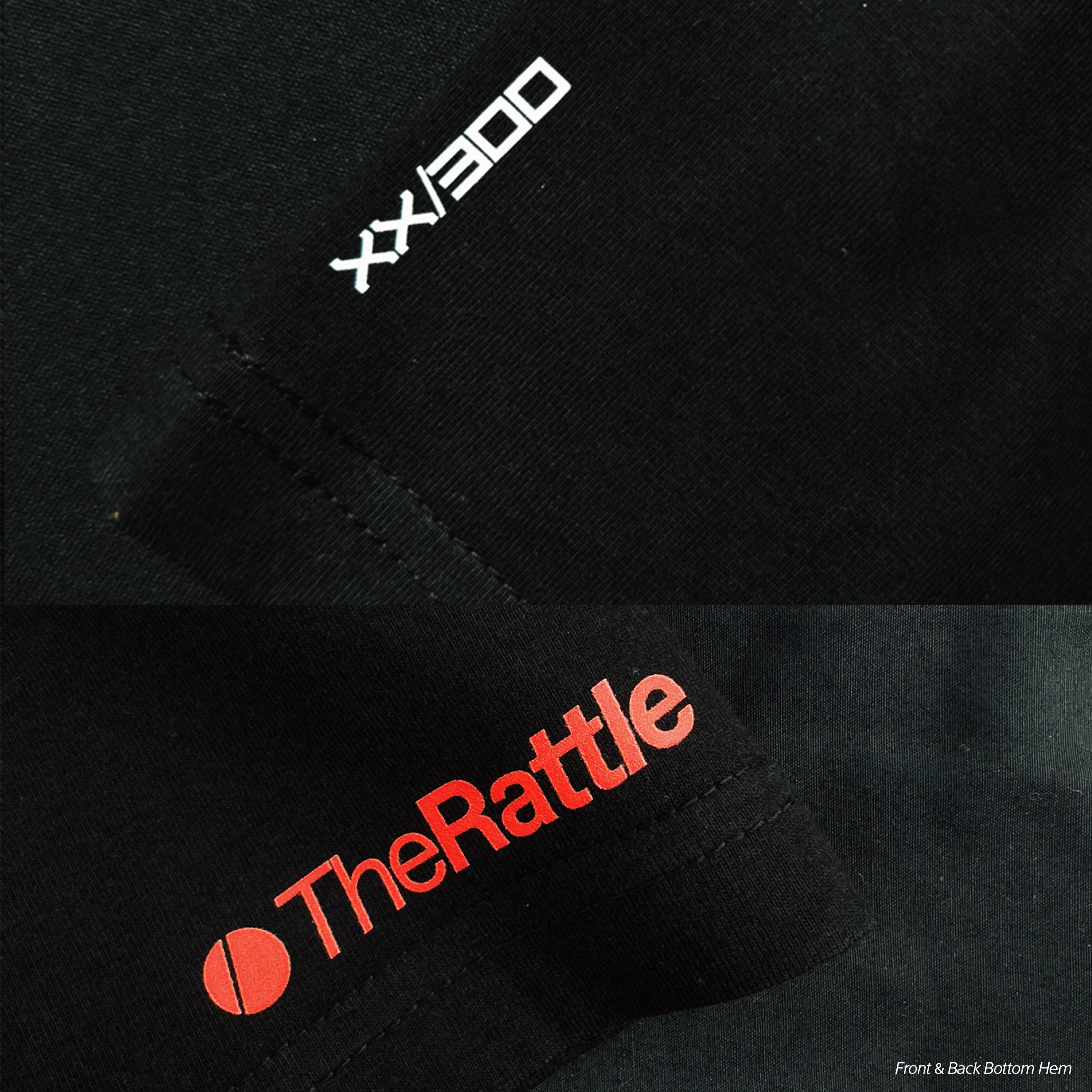 THE RATTLE | Men's Regular Fit – V4R Inspired Motorsport T-Shirt – Black