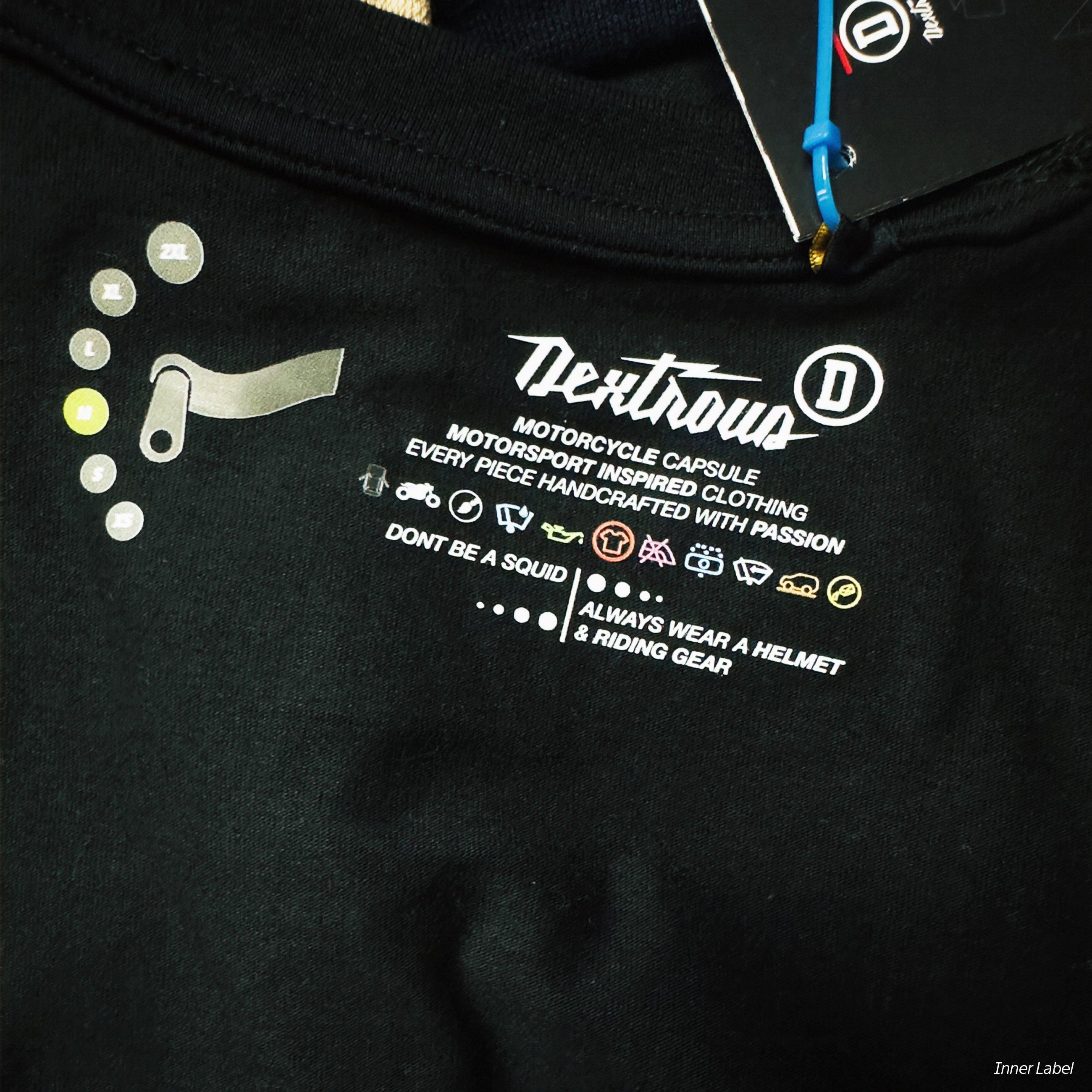 THE RATTLE | Men's Regular Fit – V4R Inspired Motorsport T-Shirt – Black